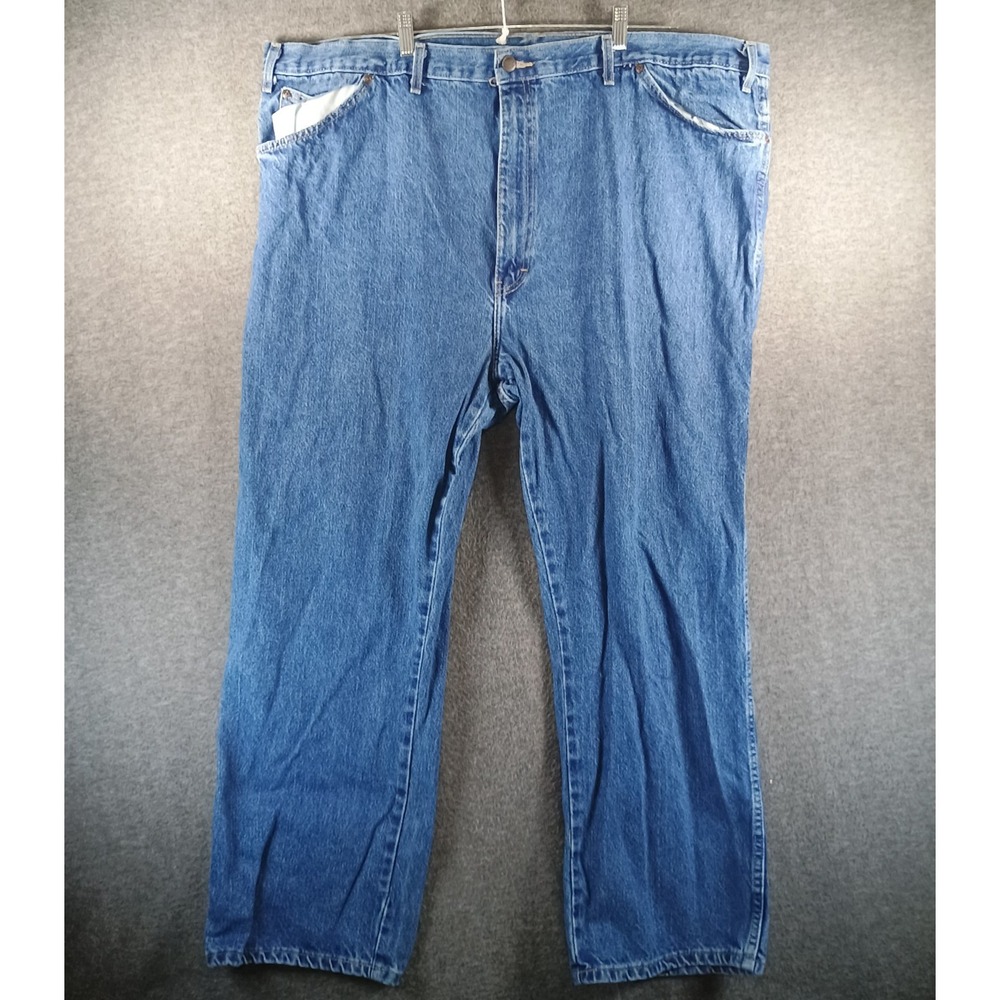Dickies Jeans Men 46x30 Relaxed‎ Fit Light/Medium Wash High Rise